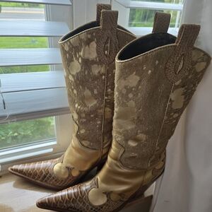 Made in Brazil Cowgirl leather boots